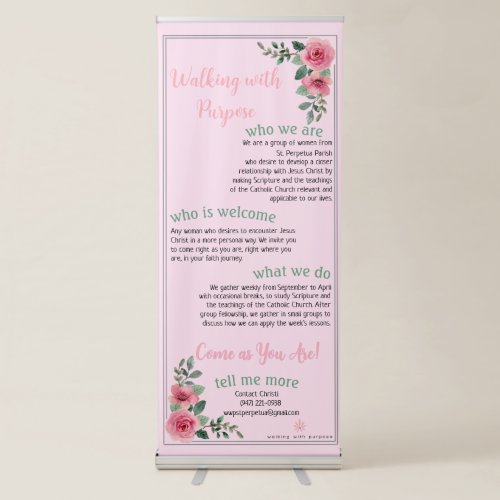 Vertical Retractable Banner
