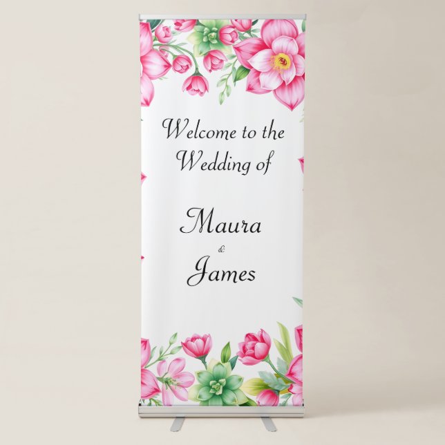 Vertical Retractable Banner (Front)