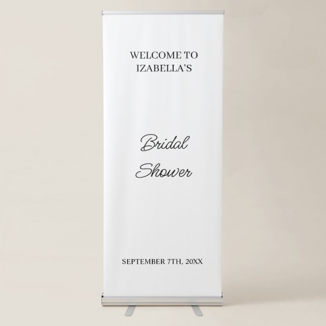Vertical Retractable Banner (Front)