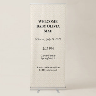 Vertical Retractable Banner