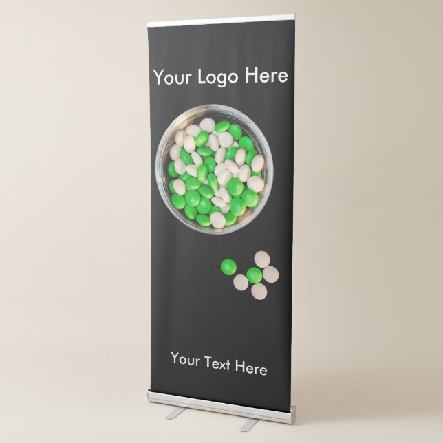 Vertical Retractable Banner of Mints (3/4)
