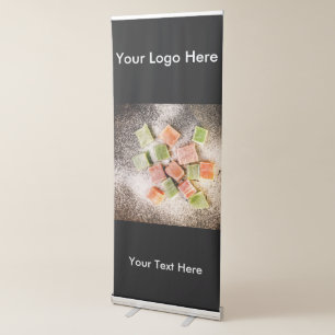 Vertical Retractable Banner of Turkish Delight