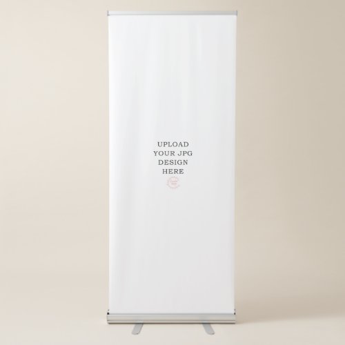 Vertical Retractable Banner Print Your Own