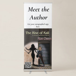 Vertical Retractable Banner Sales Display