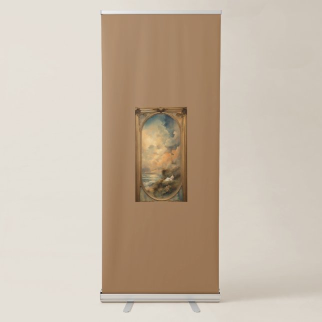 Vertical Retractable Banner Stand (Front)