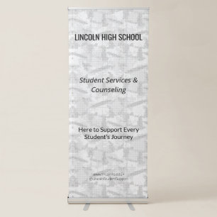 Vertical Retractable Banner Trade Show Display