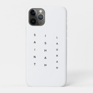 VERTICAL SAINT ISHAH LAURAH iPhone 11 PRO CASE