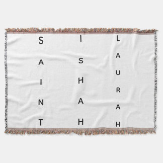 VERTICAL SAINT ISHAH LAURAH THROW BLANKET
