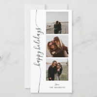 Vertical Script Photo Strip