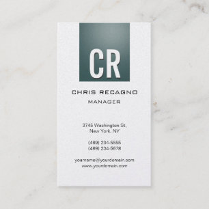 Vertical Slate Gray Pearl Background Business Card