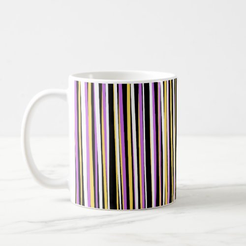 Vertical Spectrum Lining Mugs Coffee Mug