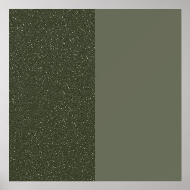 Vertical Split Moss Noise Desk Print – Customize Holder (Front)