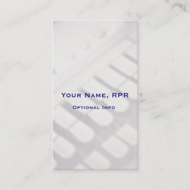 keys white card