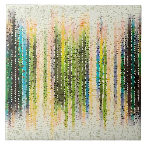 Vertical stripes abstract colorful fresh ceramic tile