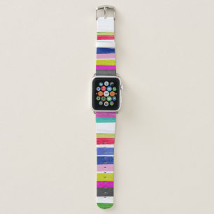 Vertical Stripes Apple Watch Band