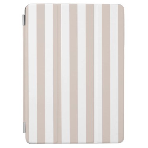 Vertical Stripes Beige And White Striped iPad Air Cover