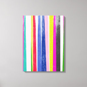 Vertical Stripes Canvas Print