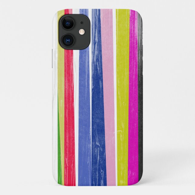 Vertical Stripes Case-Mate iPhone Case (Back)
