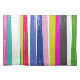 Vertical Stripes Cloth Placemat