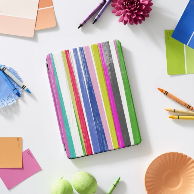 Vertical Stripes iPad Pro Cover (Desk)