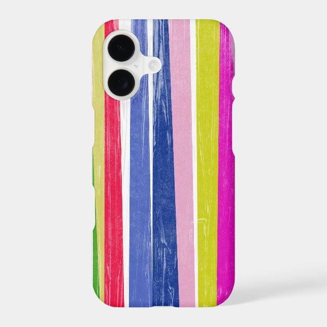 Vertical Stripes Iphone Case (Back)