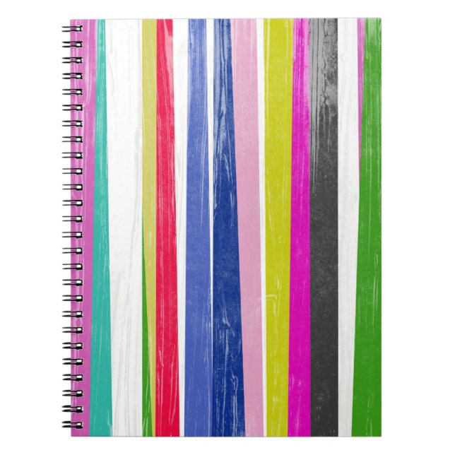 Vertical Stripes Notebook (Front)