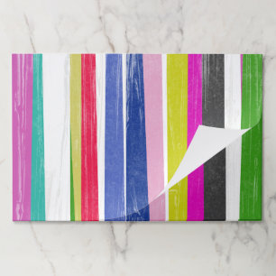 Vertical Stripes Paper Pad