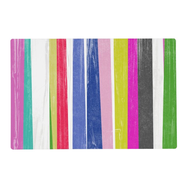 Vertical Stripes Placemat (Front)