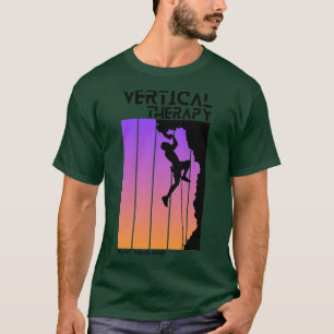 Vertical Therapy Trust your grip Climbers Climbing T-Shirt