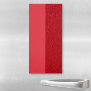 Vertical Tomato Red Magnetic Notepad – Customize