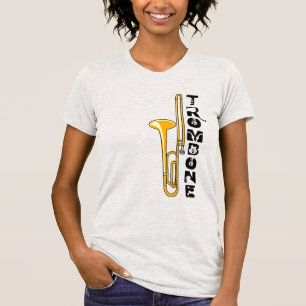 Vertical Trombone T-Shirt