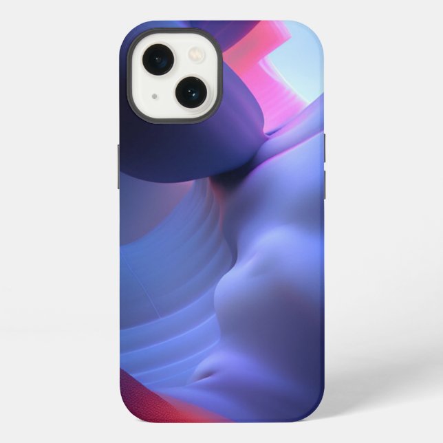 vertical vercano wallpaper iphone case (Back)