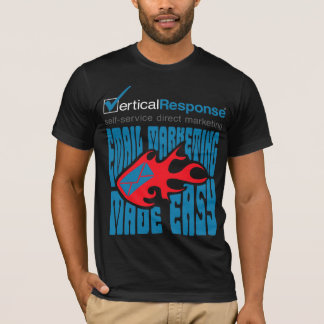VerticalResponse Fillmore on Black - Mens T-Shirt