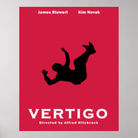 vertigo movie poster minimal
