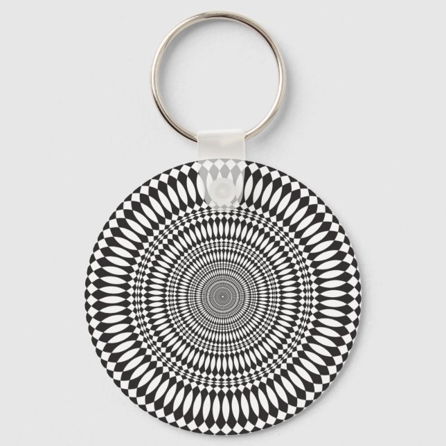 Vertigo: Abstract Design: Keychain (Front)