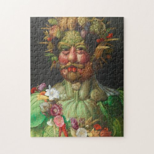 Vertumnus c 1591 by Giuseppe Arcimboldo Jigsaw Puzzle