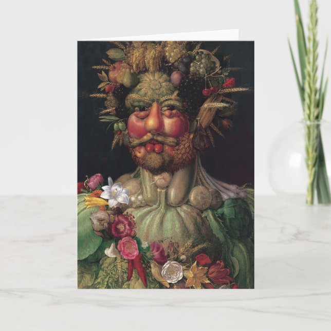 Vertumnus - Giuseppe Arcimboldo Card (Front)