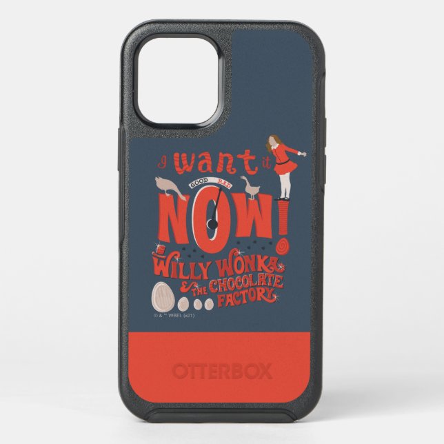 Veruca Salt - I Want It Now! Otterbox iPhone Case (Back)
