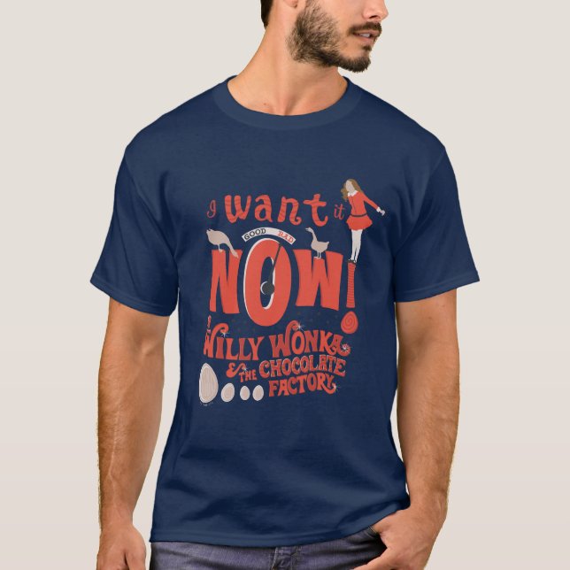 Veruca Salt - I Want It Now! T-Shirt (Front)