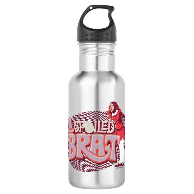 Veruca Salt - Spoiled Brat Stainless Steel Water Bottle (Front)