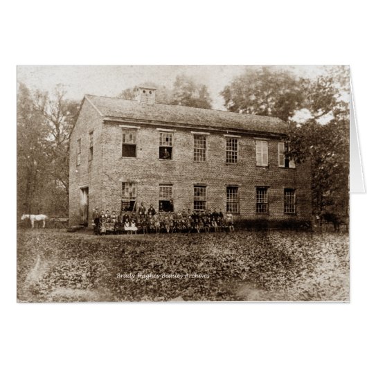 Vervilla School-1889 Cards (Front Horizontal)