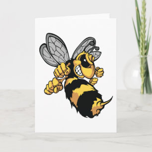 Very Angry Bee Greeting Cards
