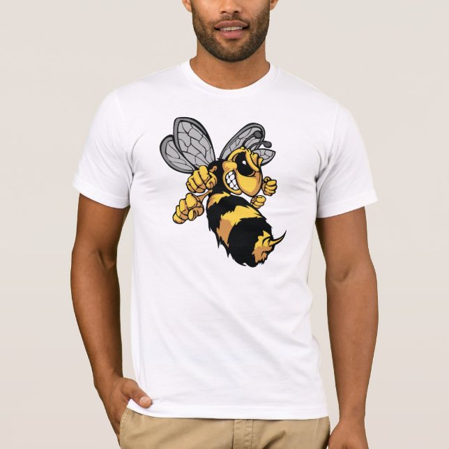 Very Angry Bee Mens T-Shirt (Front)