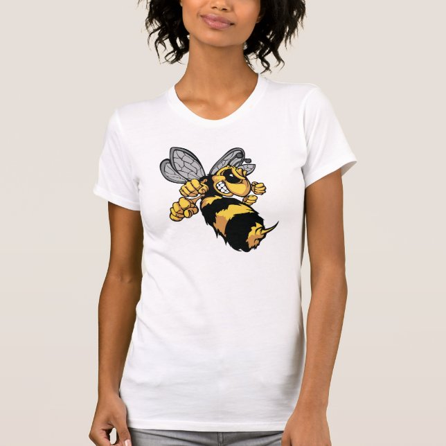 Very Angry Bee Womens T-Shirt (Front)
