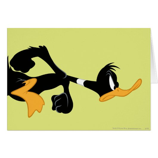 Very Angry DAFFY DUCK™ Cards (Front Horizontal)
