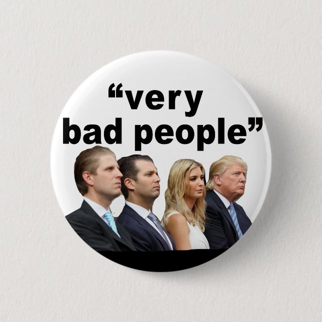 Very Bad People Button (Front)
