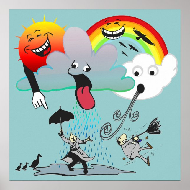 Very Bad Weather Poster (Front)