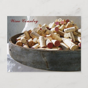 Very Beautiful Wine Country Postcard! Postcard