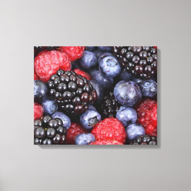 Very Berry Canvas Print (Front)