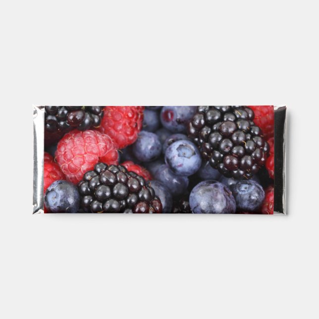 Very Berry  Hershey Bar Favors (Front)